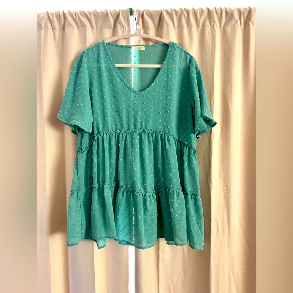 Swiss Dot Blouse